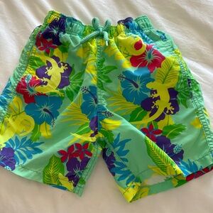 Vilebrequin Boys Hawaiian Swim Trunks
